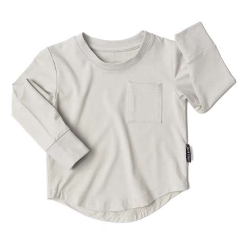 Kids' Little Bipsy Bamboo Pocket Long Sleeve T-Shirt