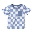 Baby Little Bipsy Checkered T-Shirt