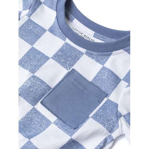 Baby Little Bipsy Checkered T-Shirt