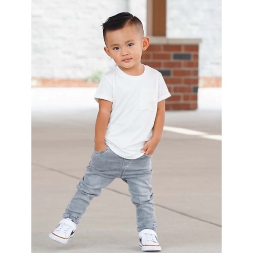 Baby Little Bipsy Washed Original Tapered Jeans