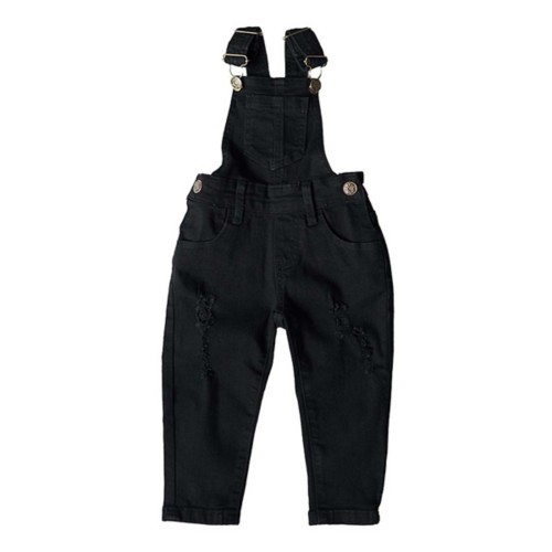 Kids Little Bipsy Denim Overalls - Primary Image