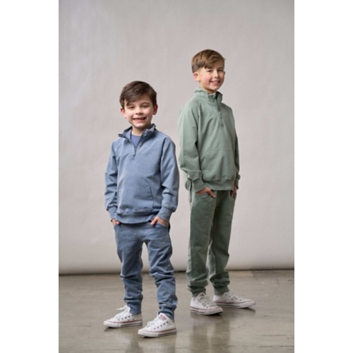Kids' Little Bipsy Salt & Sea 1/4 Zip Pullover