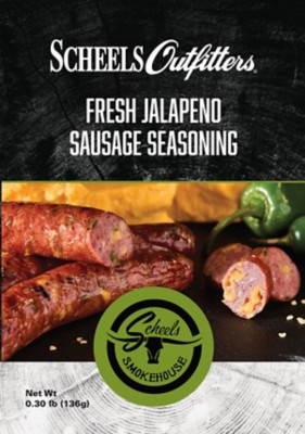 Scheels Outfitters Smokehouse Fresh Jalapeno Sausage Seasoning