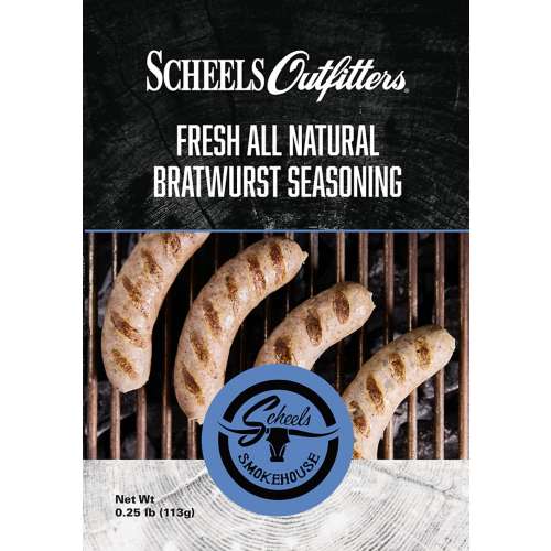 Scheels Outfitters Smokehouse Fresh All Natural Bratwurst Seasoning