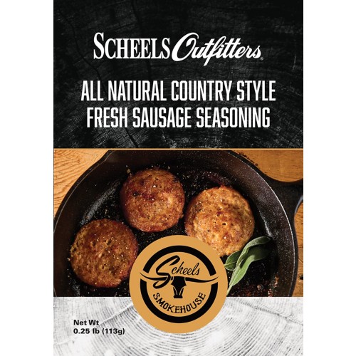 Scheels Outfitters Smokehouse All Natural Country Style Fresh Sausage Seasoning - Primary Image