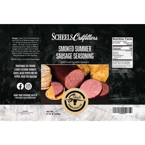 Scheels Outfitters Smokehouse Smoked Summer Sausage Seasoning