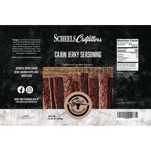 Scheels Outfitters Smokehouse Cajun Jerky Seasoning