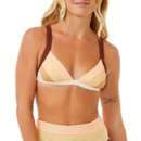 Women's Rip Curl Block Party Spliced Fixed Swim Bikini Top