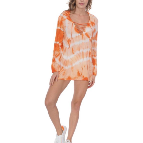 Women's Lagaci Tie Dye Dress Swim Cover Up product image