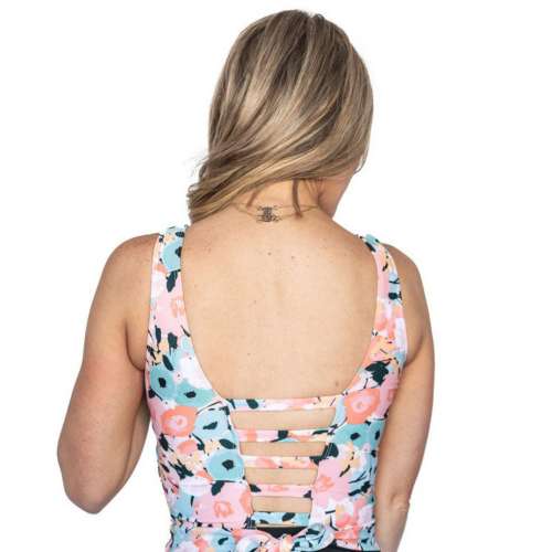 Women's Janela Bay Scoop Neck Ladder Back Swim Tankini