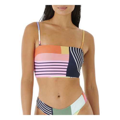 Women's Rip Curl Day Break Long Line Bandeau Swim Bikini Top