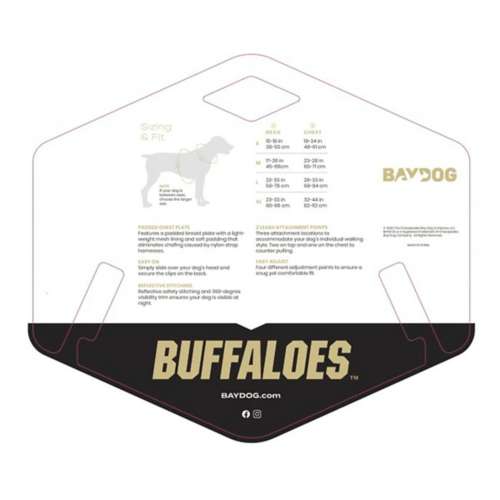 Bay Dog Colorado Buffaloes Dog Harness