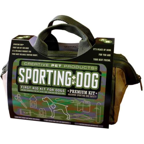 Sporting dog first top aid kit