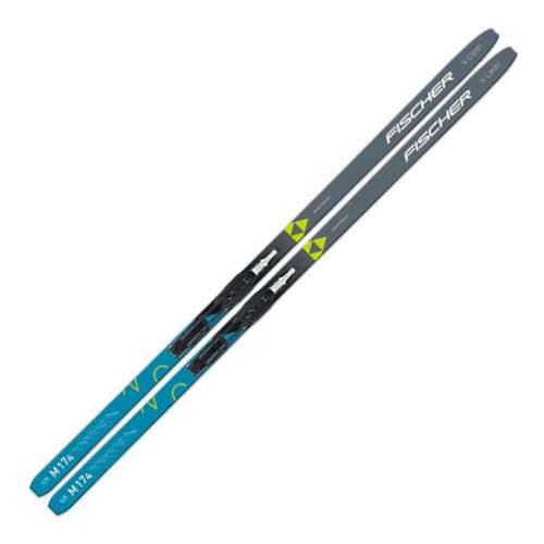 Adult Fischer Voyager EF Cross Country Skis + Tour Step In Bindings
