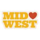 HEARTLandia Midwest Love Sticker