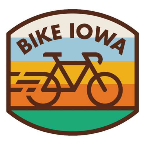 HEARTLandia Bike Iowa Sticker