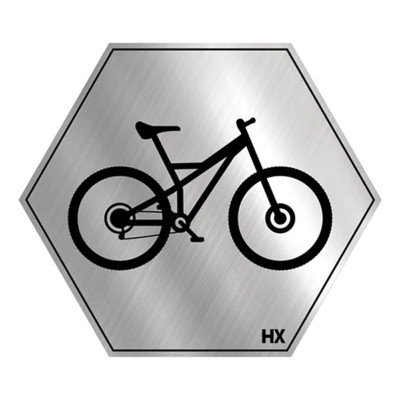 HX Tags Bike Sticker