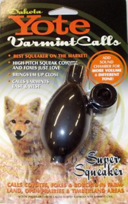Dakota Yote Varmint Calls Super Squeaker Varmit Predator Call