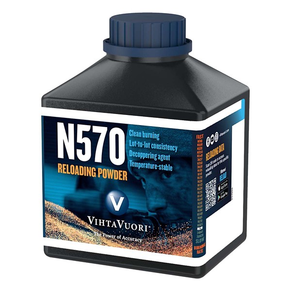 VIHTAVUORI N570 High Energy Rifle Powder 1LB