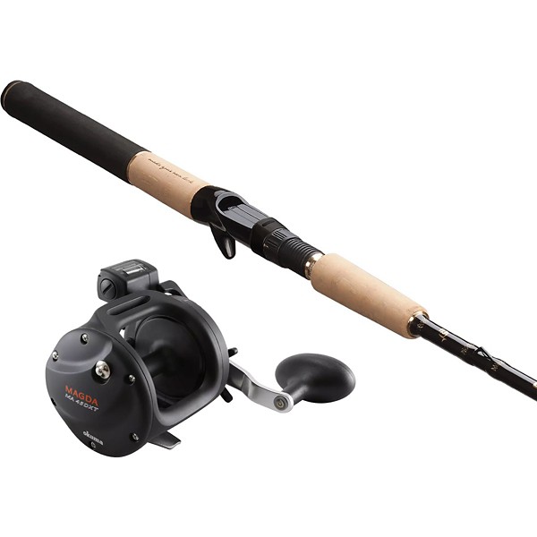 13 FISHING Omen Okuma Magda Pro Line Counter Trolling Combo