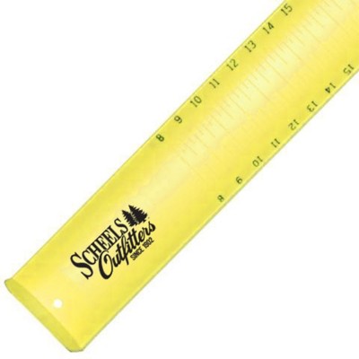 Fishing Pole Measuring Tape Sticker, 24 Inch Ruler Decal to Attach to  Fishing Rod (2 Pack)