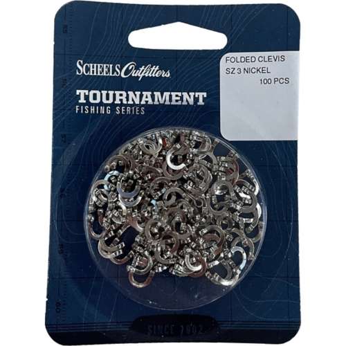 Scheels Outfitters Folded Clevis 100 Pack