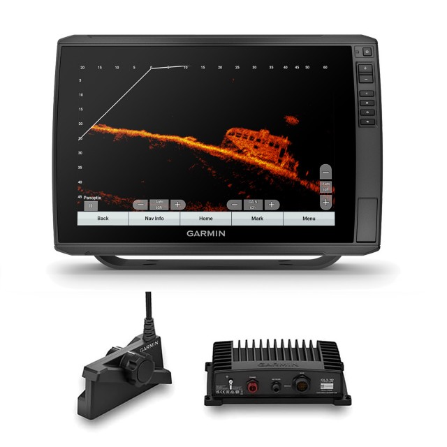 Garmin EchoMap Ultra2 106sv GN+ Fish Finder LiveScope Plus LVS34 Bundle - 