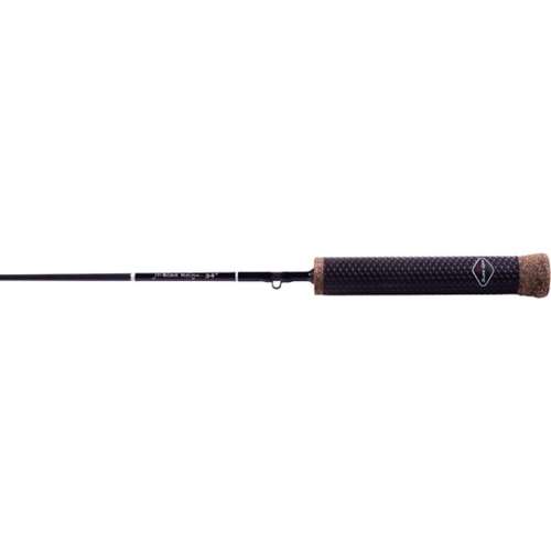 JT Outdoor Black Reign Sure Grip Full Handle Ice Rod
