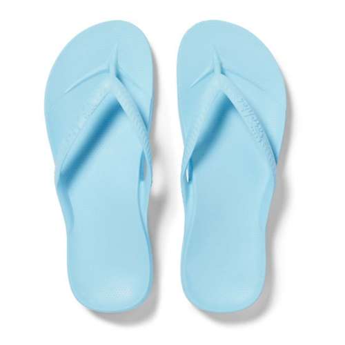 Archies Footwear - Arch Support Slides WHITE