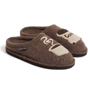 haflinger coffee slippers
