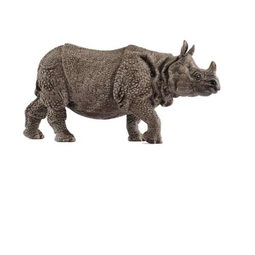 Schleich Indian Rhinoceros Figurine