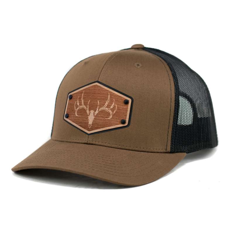 Men's Union Standard Supply Whitetail Skull Trucker Snapback Hat