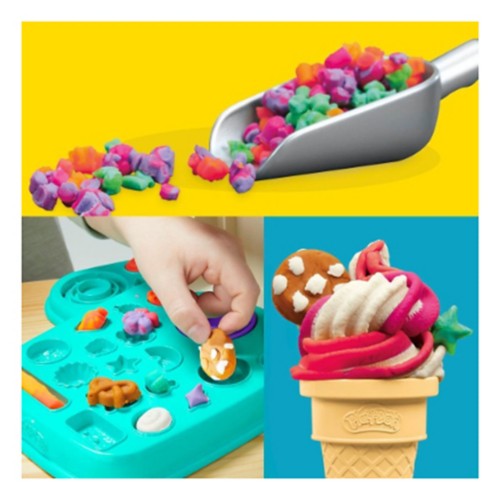 Play-Doh Rainbow Swirl Ice Cream Playset - Primary Image