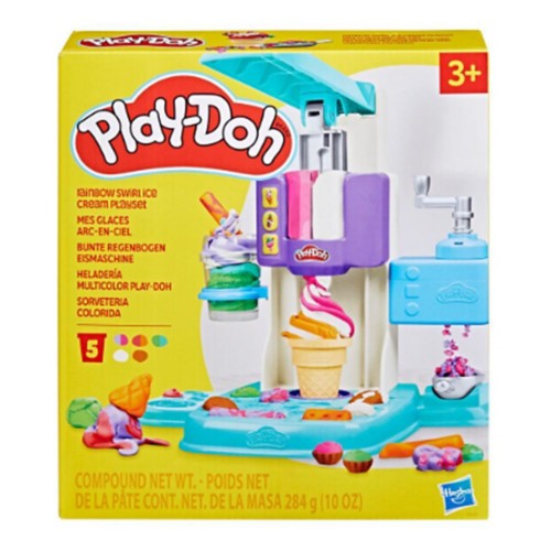 Play-Doh Rainbow Swirl Ice Cream Playset - Primary Image