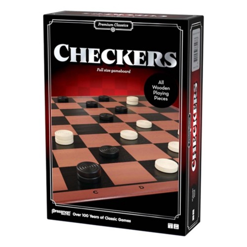 Pressman Premium Classics Full Size Folding Checkers Gameboard - Primary Image