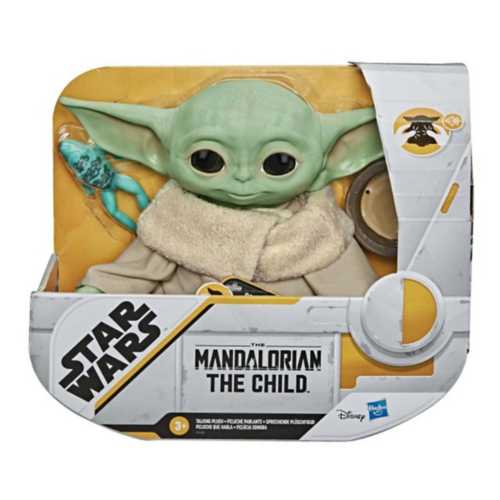 star wars the child talking plush toy with sounds and accessories