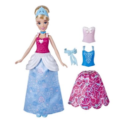 disney princess dolls snap on clothes