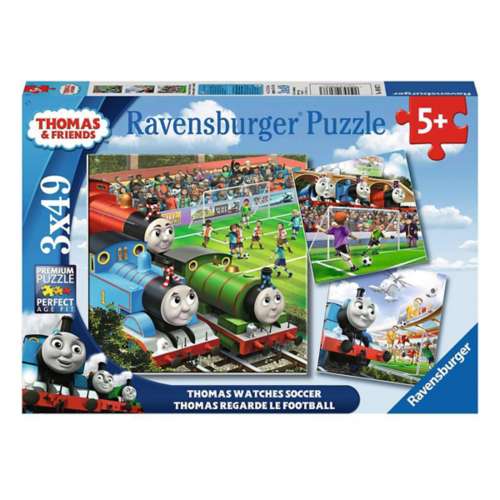 Ravensburger Thomas Watches Soccer 3 Pack Puzzle