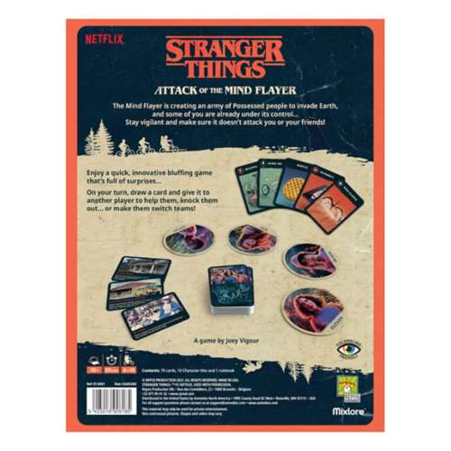 Asmodee Stranger Things Attack of the Mind Flayer Game