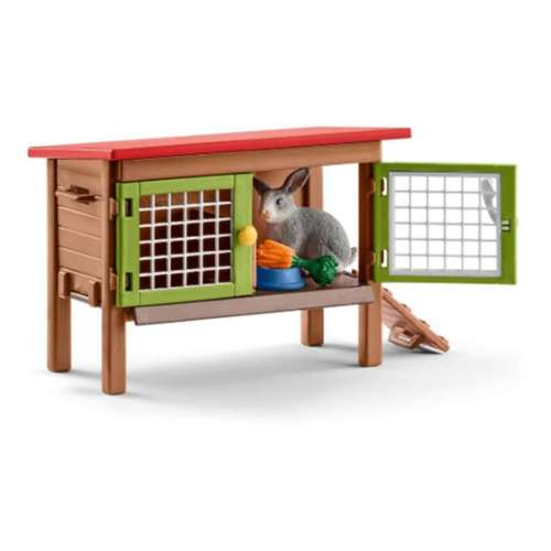 Schleich Rabbit Hutch Play Set