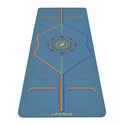 Liforme Blue Sky Rainbow Yoga Mat