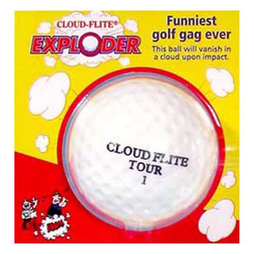 Funny Golf Gifts - Exploding Golf Balls - Pack of 3 - Golf Gag Gifts