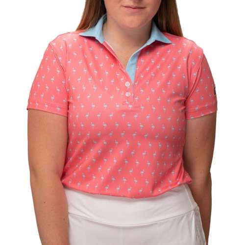 Women's Waggle Short Sleeve Golf Polo