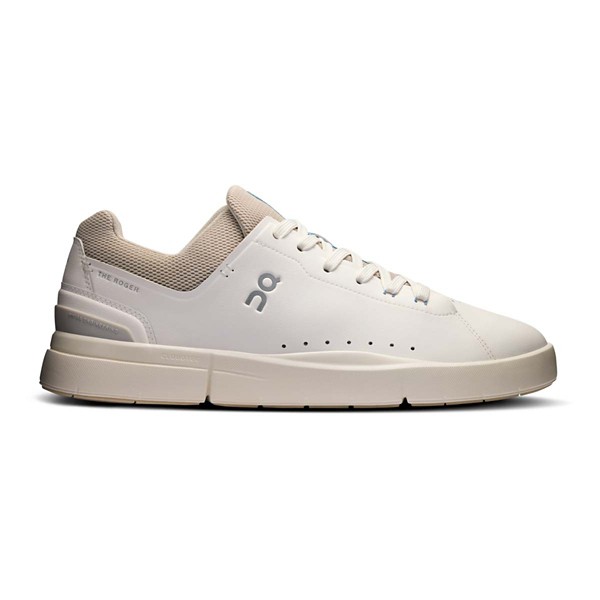 Men's On Men's On The Roger Advantage Shoes Sneakers 9 Regular White/Sand