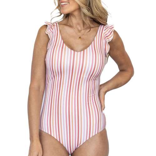 Women's Janela Bay Ruffle Sleeve One Piece Swimsuit