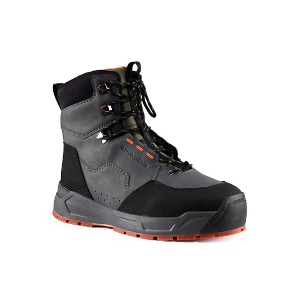 GRUNDENS Men's  Bedrock Rubber Fly Fishing Wading Boots Outdoor
