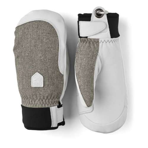 Women's Hestra Army Leather Patrol ,Skiing Mittens