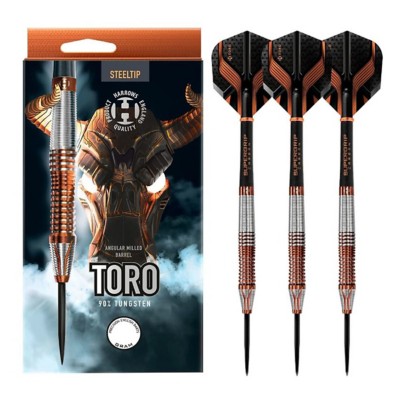 thumbnail image 2 of Dart Set With Flights Harrows Toro 90% Tungsten Soft Tip Darts 2 of 11
