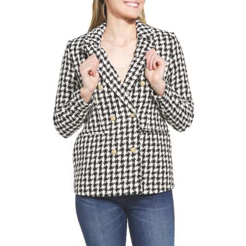 Women's VERO MODA Paige Houndstooth Blazer