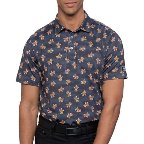 Men's Waggle Golf The Goat Golf Polo